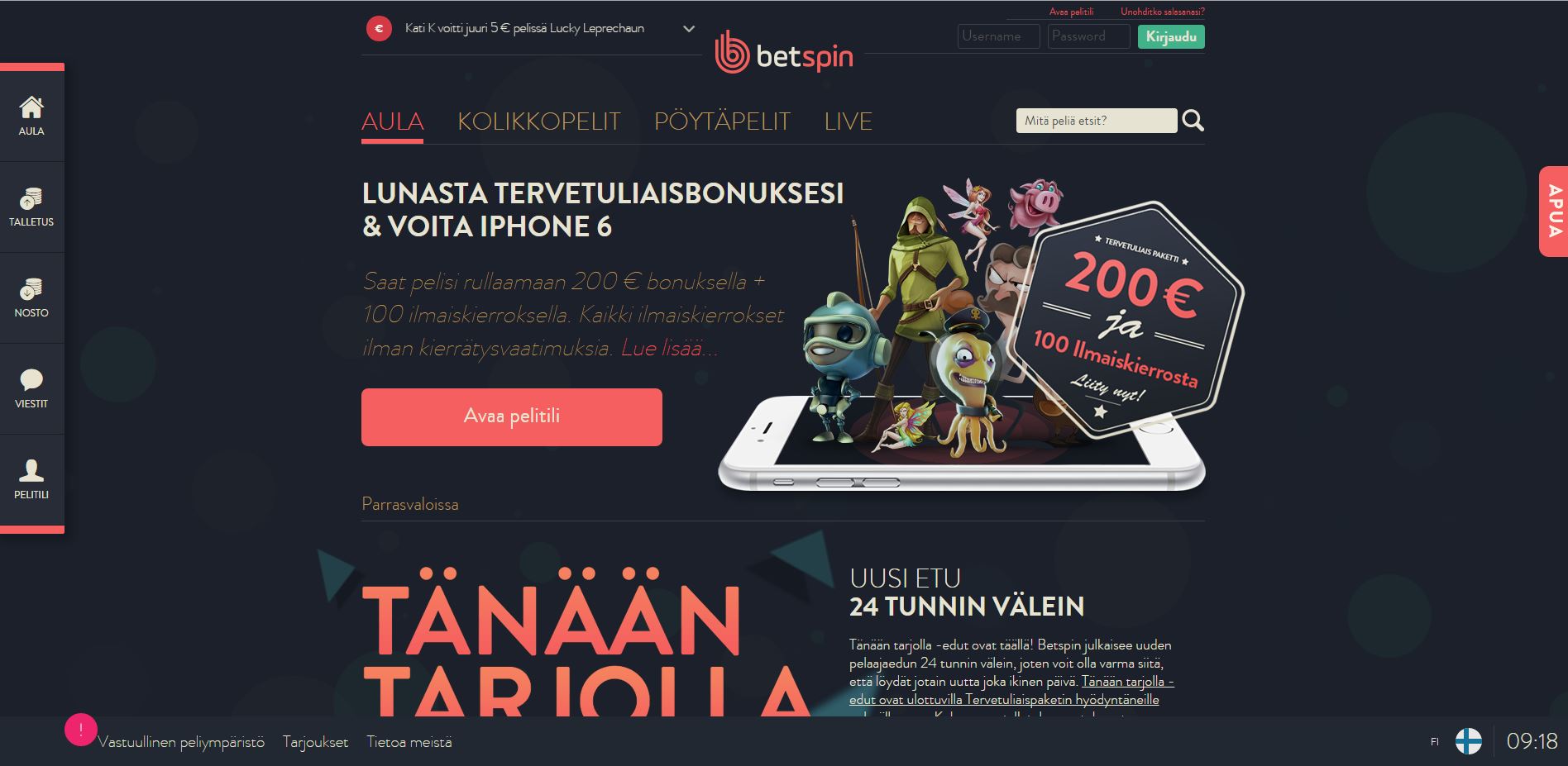 Betspin casino