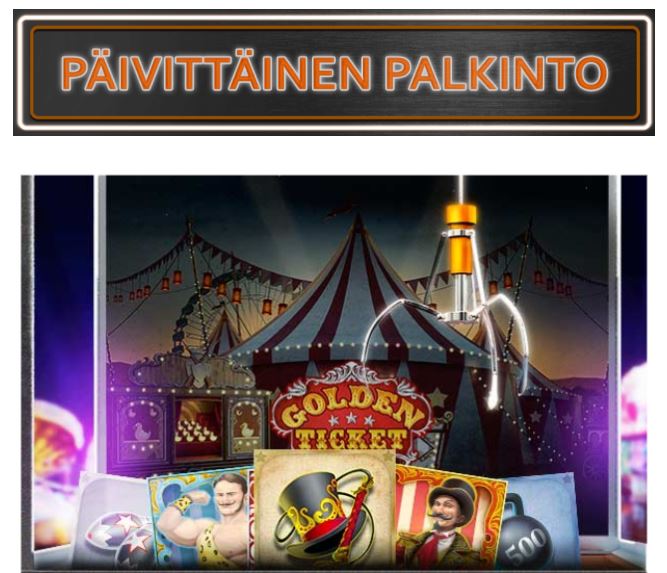 päivittäinen palkinto betsson